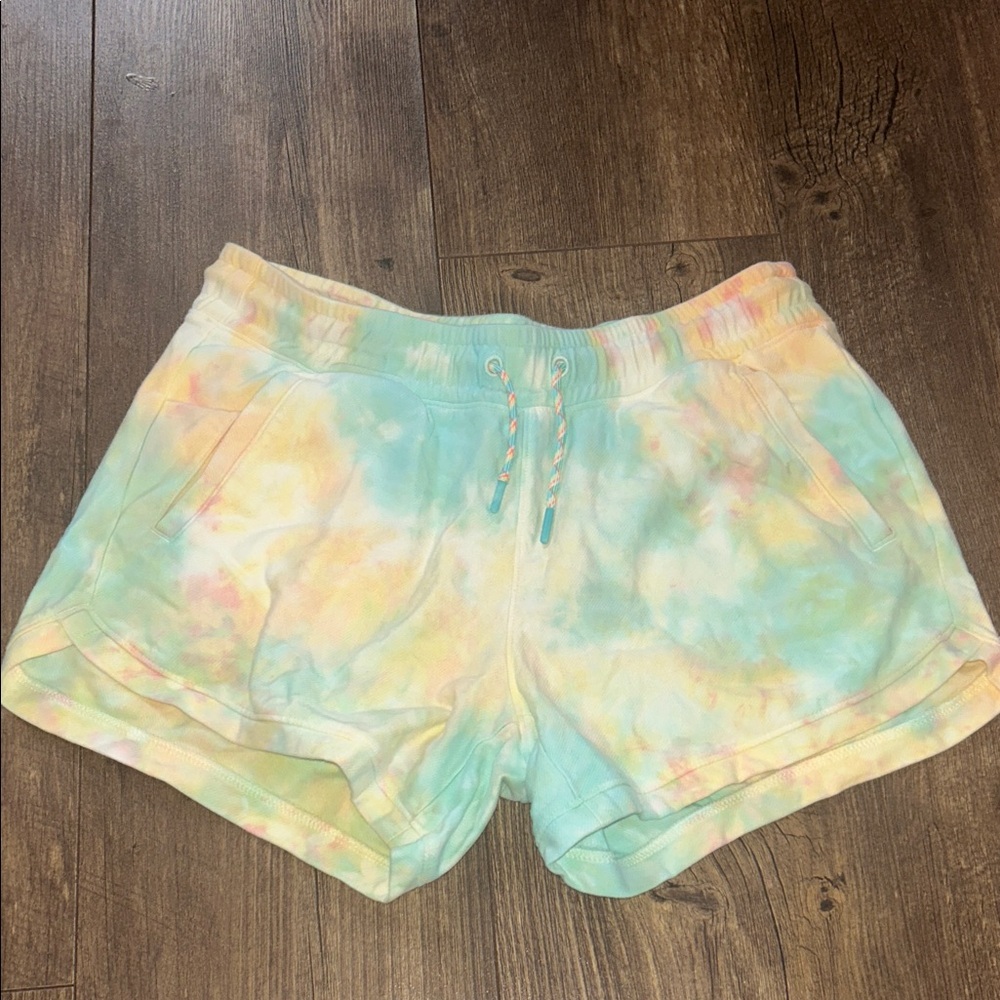 Athleta Girl Tie-Dye Pastel Lounge Shorts